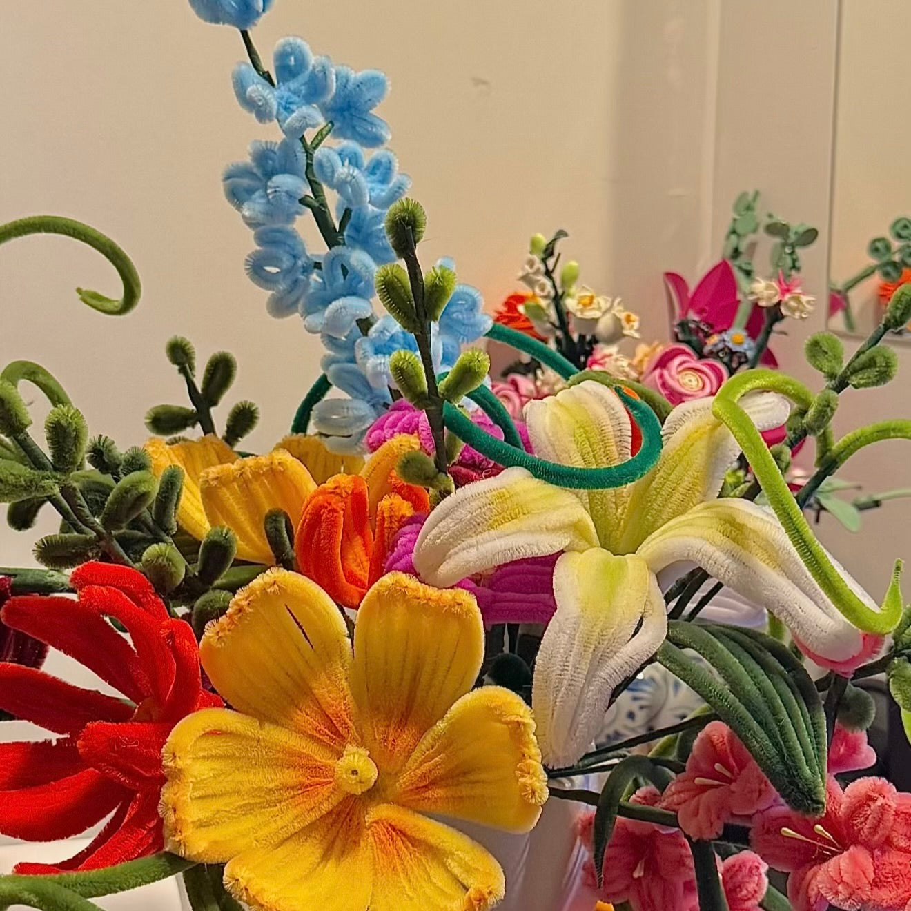 Bouquet éternel « Cristal »