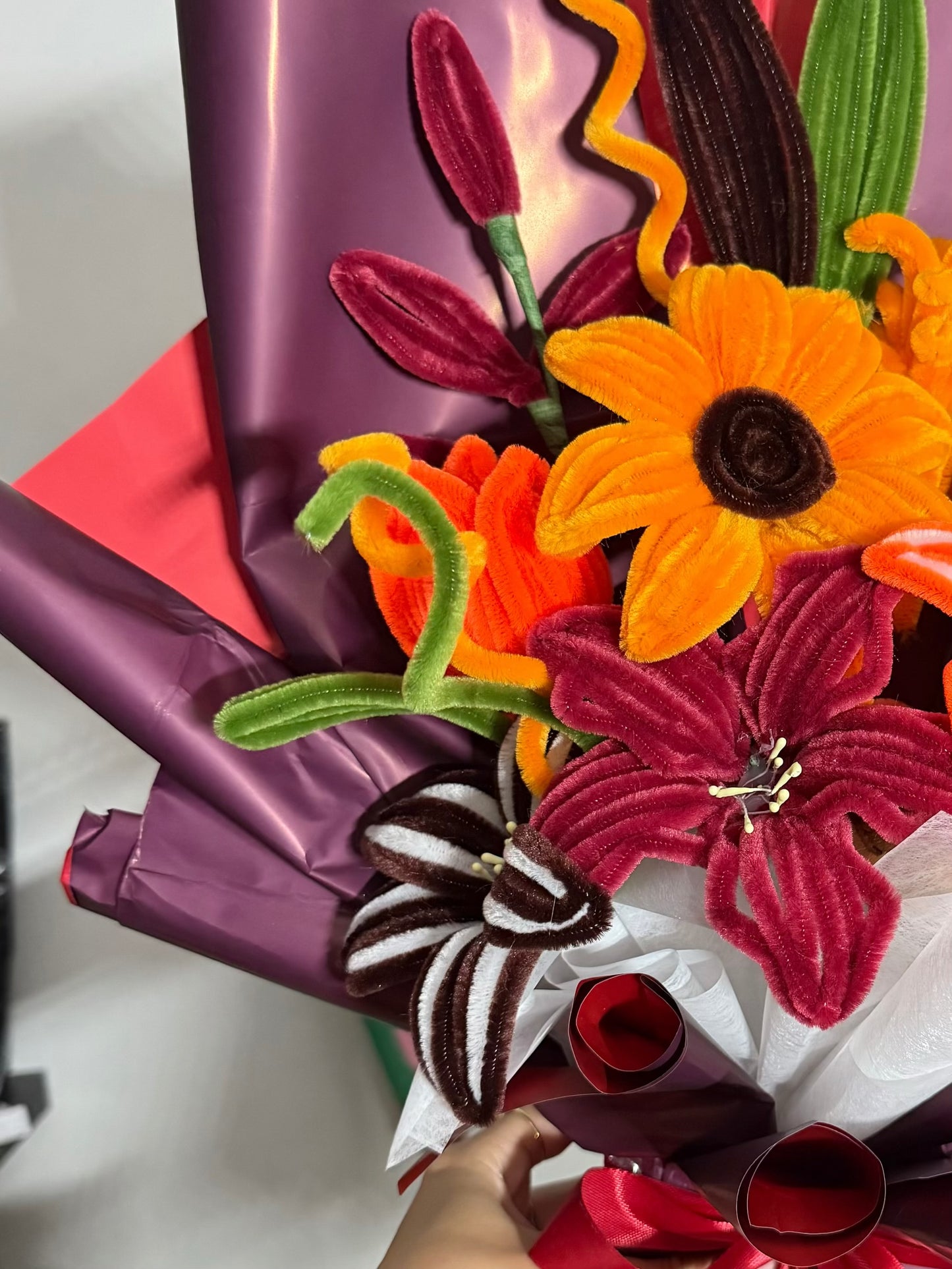 Bouquet de fleurs « Halloween »