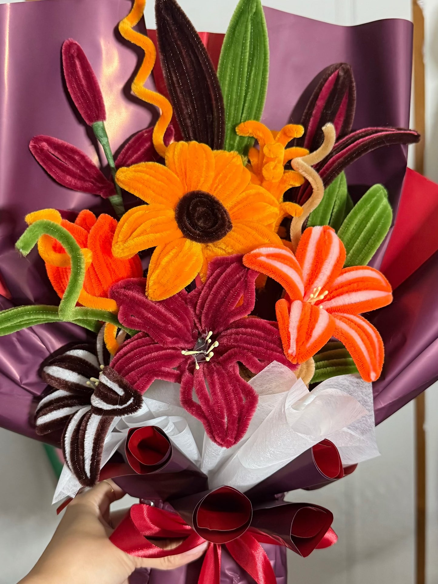 Bouquet de fleurs « Halloween »