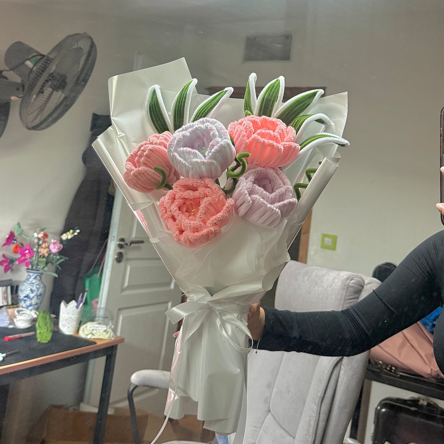 Bouquet de pivoines