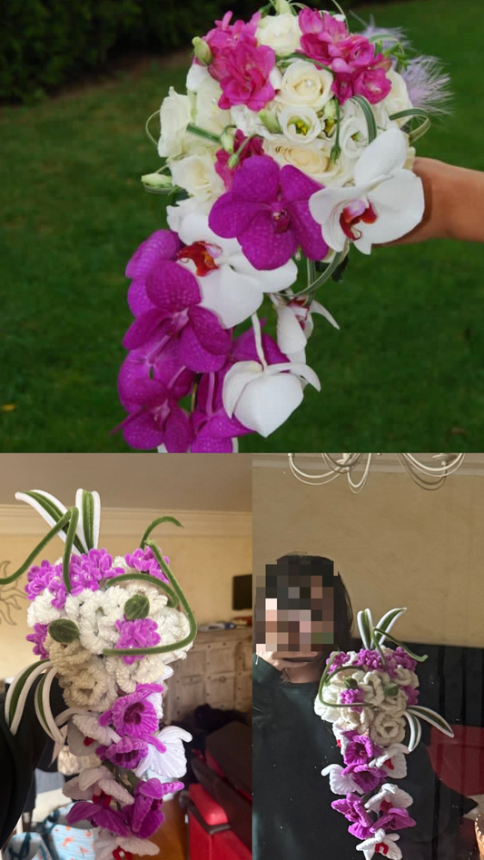 Création de votre bouquet de mariage👰‍♀️💐 (contact pour un devis)