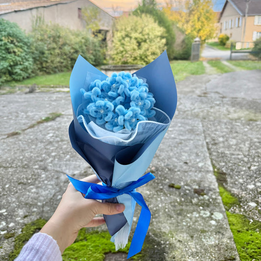 Petit bouquet bleu