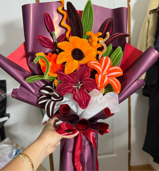 Bouquet de fleurs « Halloween »