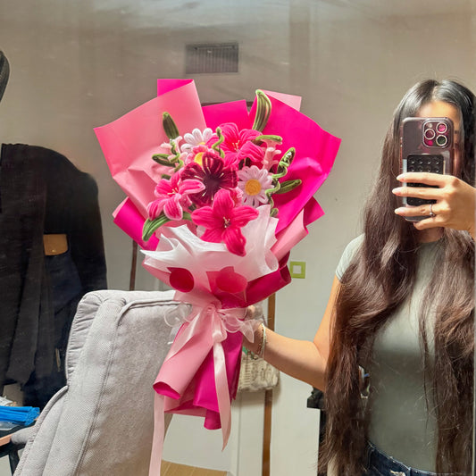 Bouquet de fleur « Rosy »